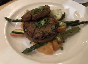 Korean BBQ Seitan  at Liliana's Restaurant in Fitchburg