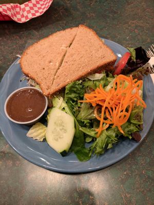 Avocado sandwich with sprouts  at The Stew Pot in Snowmass Village