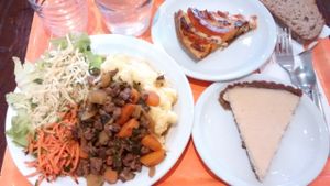 Lunch Set (19/10/2015) [Vegan - Drink is missing] at Soline in Lyon