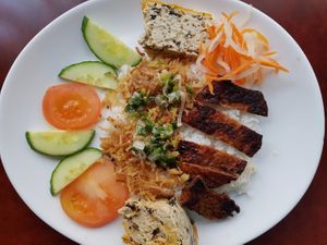 Com bi vietnamienne  at Bodhi Vegan in Paris