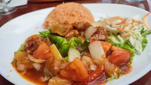 Boeuf riz at Bodhi Vegan in Paris