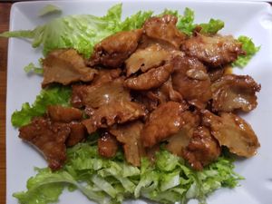 Poulet au gingembre  at Bodhi Vegan in Paris