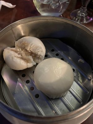 Lotus Seed Buns  at Bodhi Vegan in Paris