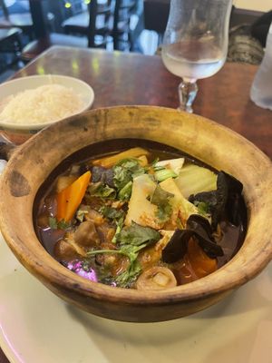 Vegetable ragout  at Bodhi Vegan in Paris