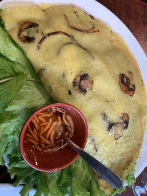 Vegan Omelette   at Bodhi Vegan in Paris