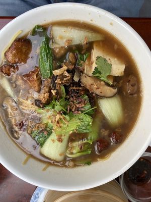 Noodlesoup at Bodhi Vegan in Paris