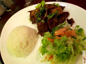 nice plate at Bodhi Vegan in Paris