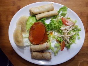 Assortiment chaud at Bodhi Vegan in Paris