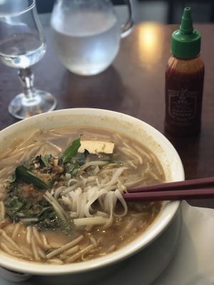 Soupe pho  at Bodhi Vegan in Paris