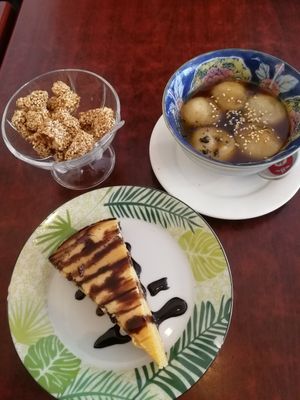 Dessert at Bodhi Vegan in Paris