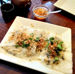 Bahn cuon at Bodhi Vegan in Paris