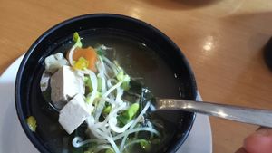 Miso soup at Deshima in Amsterdam