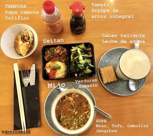 Menu of the day at Deshima in Amsterdam