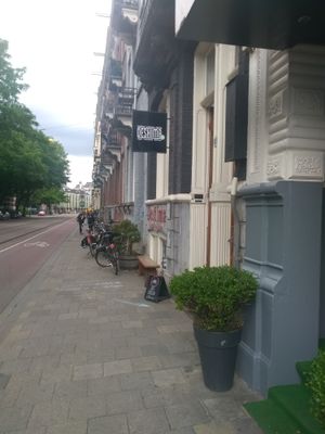 Outside at Deshima in Amsterdam