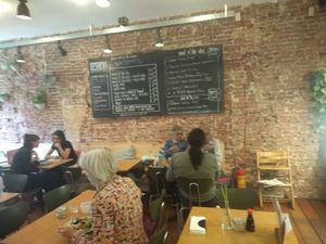 Inside at Deshima in Amsterdam