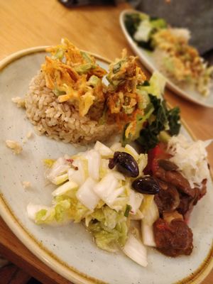 Meal of the day at Deshima in Amsterdam