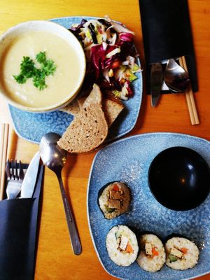 Menu at Deshima in Amsterdam