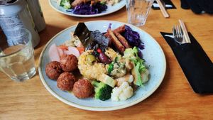 Meal of the day at Deshima in Amsterdam