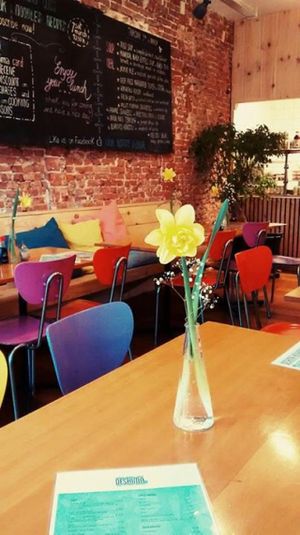 other take of the new lunchroom (March 2015) at Deshima in Amsterdam