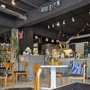 Once again, I was too hungry to remember to take photos of the food. So, here's a picture of the interior of the café. at Kahviputiikki Papulaari in Kouvola
