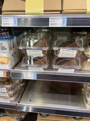 vegan cake   at PCC Community Markets in Bothell