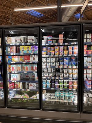 vegan ice cream   at PCC Community Markets in Bothell