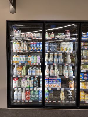 vegan milks and creamers   at PCC Community Markets in Bothell