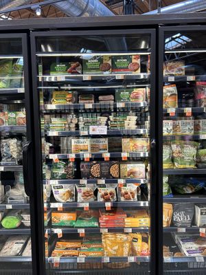 Vegan frozen section   at PCC Community Markets in Bothell