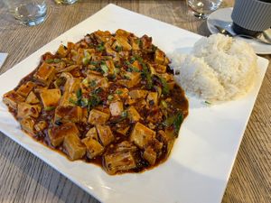 Mapo tofu  at Origami in Esch-sur-alzette