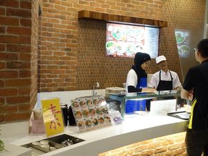 stall front at Xuan Miao Vegan 炫妙 - Jurong Point in West Singapore