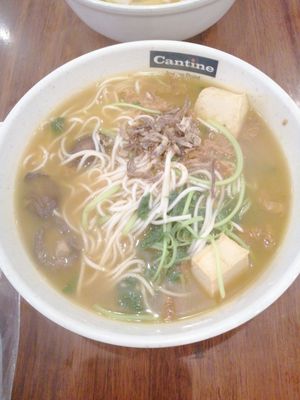 Tom Yam noodles at Xuan Miao Vegan 炫妙 - Jurong Point in West Singapore
