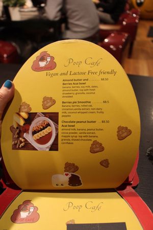 Vegan Options at Poop Cafe in Toronto