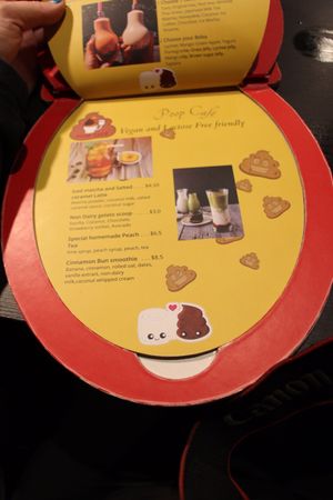 Vegan Options at Poop Cafe in Toronto