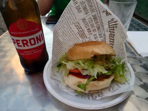 Burger & beer 🍻 cheers! at ViP Burger in Ercolano