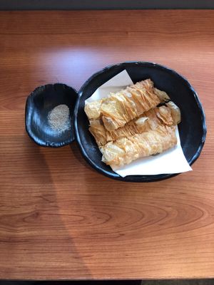 Deep-fried bean curd  at Jǐng Tīng 井町 - Macrobiotics in Taipei