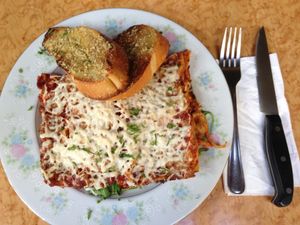 Lasagna was DA-BOMB! at The Lovin Oven at Ailovenalo in Honolulu