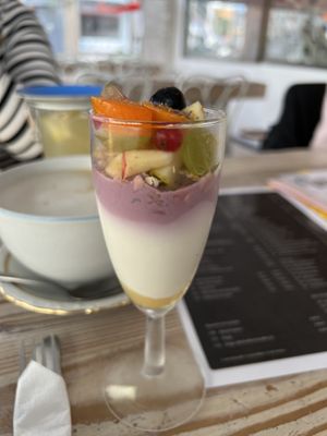 Joghurt-Obst Becher  at Cafe Sahneweiss in Bonn