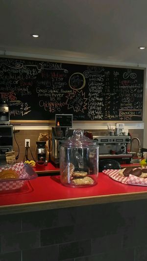 menu at Hubbards Cove Coffee in Hubbards