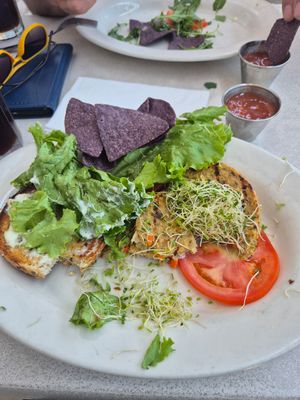 Zen burger at The Natural Cafe - Westlake Village in Westlake Village