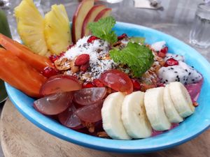Acai Smoothie Bowl (Vegan) at Rustic & Blue in Chiang Mai