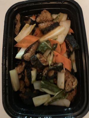 Bean curd with seaweed  at Lake Tai in Kelowna