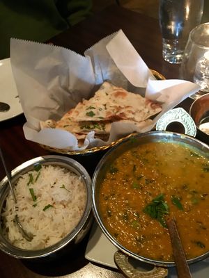 Methi Mutter Daal at Viceroy in Durham