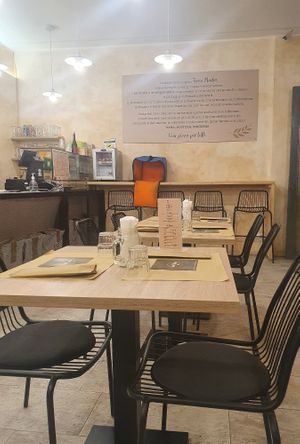 Inside at Terra Madre Pizzeria Biologica in Catania