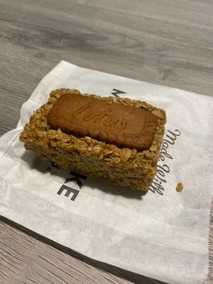 Biscoff flapjack at Oatopia - Kiosk in Croydon