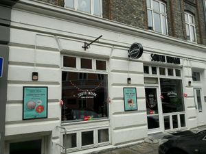 Facade at The South Indian in Aalborg