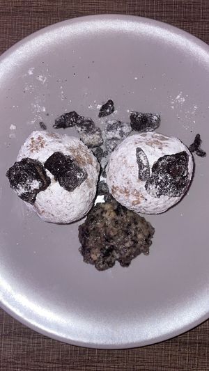 Oreo Beignets at CyBelle's Front Room in San Francisco