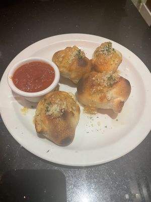 Garlic knots 1/2 order   at CyBelle's Front Room in San Francisco