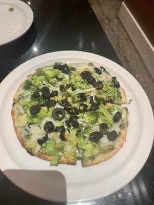 Greek pizza   at CyBelle's Front Room in San Francisco