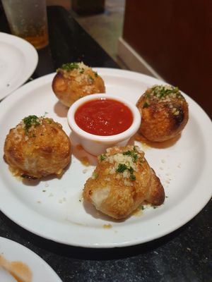 Garlic knots at CyBelle's Front Room in San Francisco