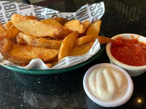 Garlic wedges at CyBelle's Front Room in San Francisco